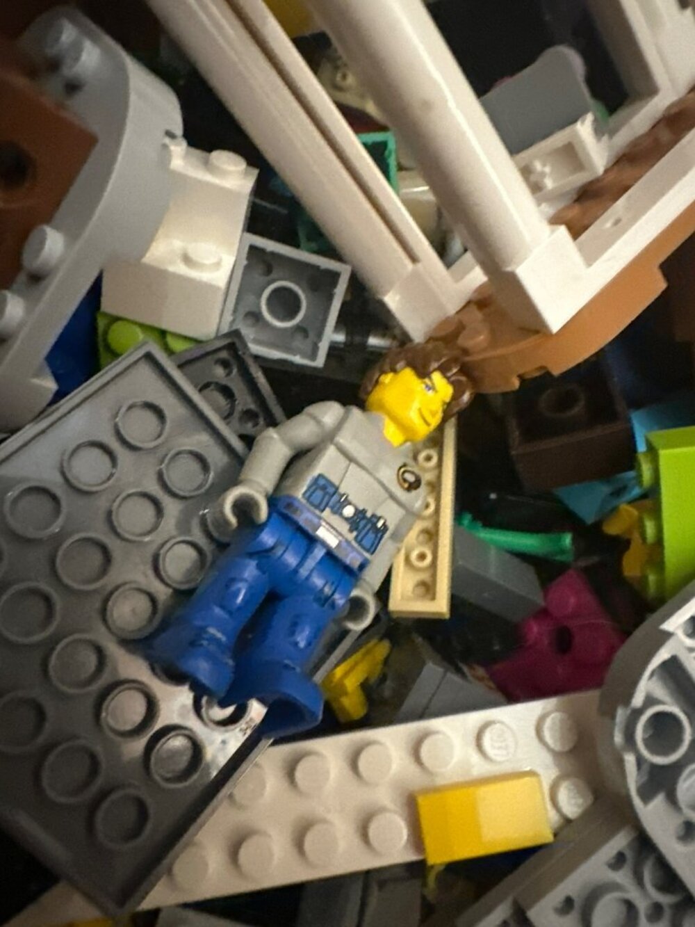 LEGO Bulk Lot Baseplate Brick Mini Figures Minecraft Bomb-Omb Mixed 10 lbs - Picture 6 of 8